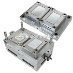 2 cavities dispoable lid mould