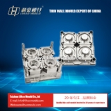 4 cavities high speed PP thin wall  mould