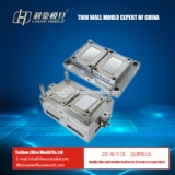 2 cavities dispoable PP thin wall mould