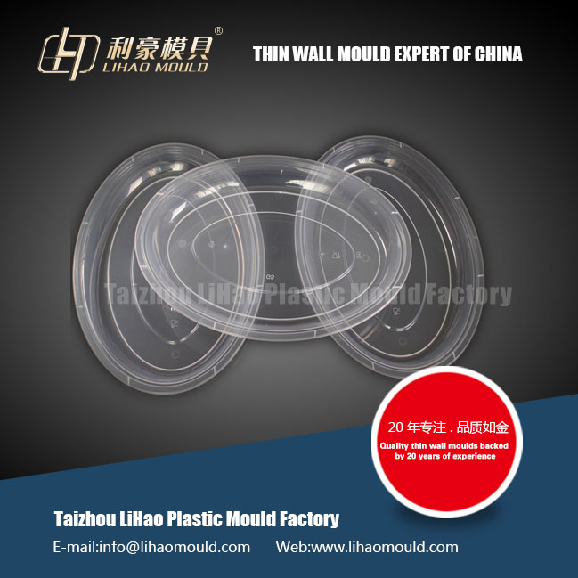 fast food container thin wall mould for dishware