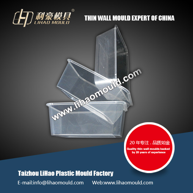 disposable thin wall mould for dishware