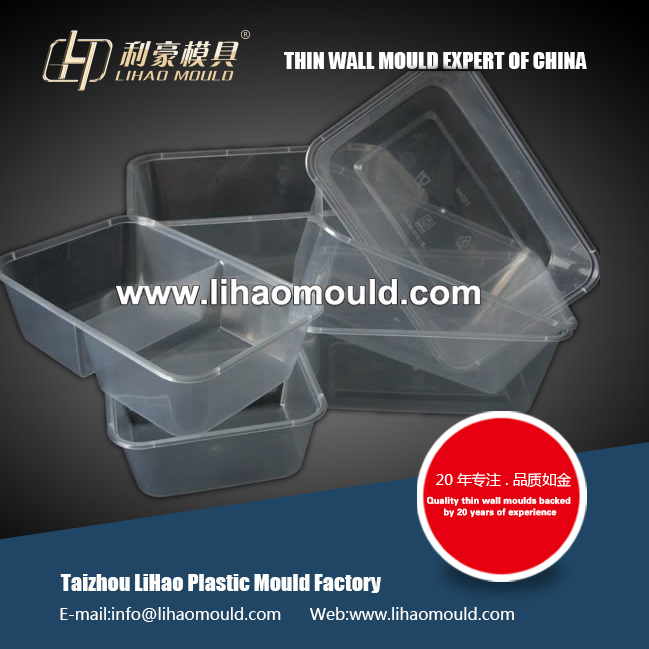 take away thin wall mould for dishware