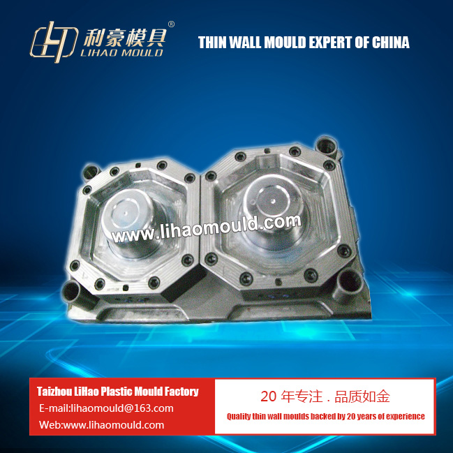 2 cavities disposable Tableware Mould